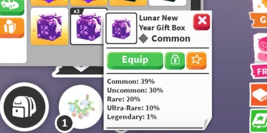 설날 선물 상자 선물 (일반 선물상자) Adopt Me - AdoptmeStore14