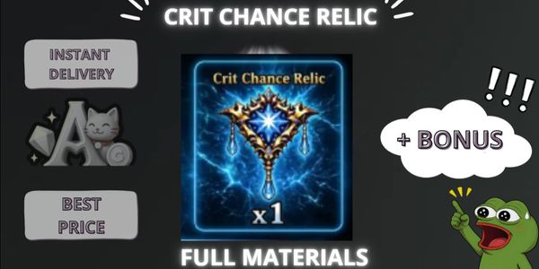 Crit Chance Relic Set (  +5% CRIT CHANCE ) ~ Sailor Piece