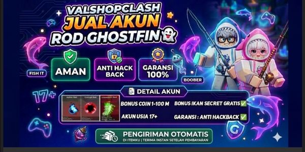 Akun Ghostfin Rod + Ares Rod + Corrupt Bait