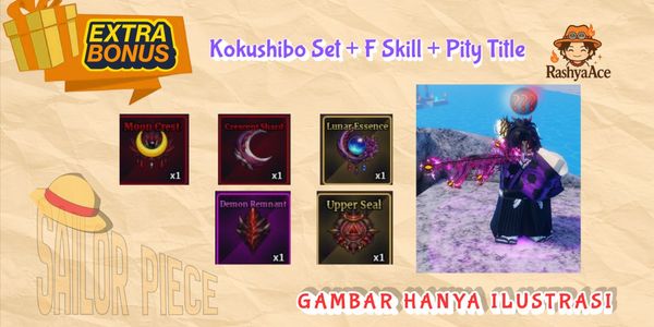 Kokushibo Set + F Skill + Pity Title | CHEAP + EXTRA BONUS | SAILOR PIECE