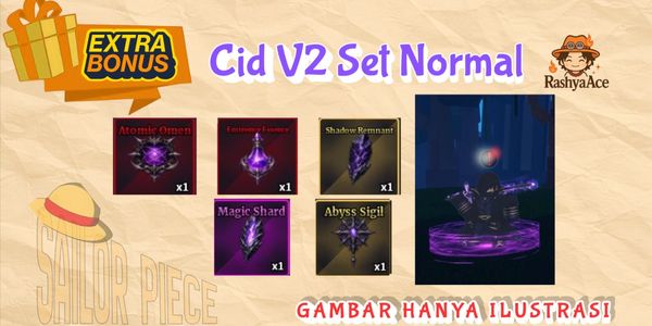Cid V2/Atomic Set | CHEAP + EXTRA BONUS | SAILOR PIECE