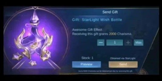 Starlight Wish Bottle