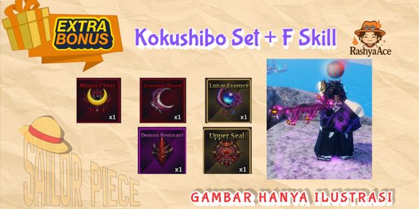 Kokushibo Set + F Skill | CHEAP + EXTRA BONUS | SAILOR PIECE