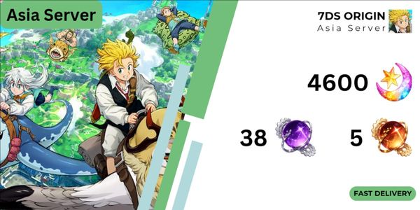 7DS Seven Deadly Sins Origin First Edition Star Fragment Reroll Account