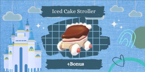 Iced Cake Stroller + Bonus