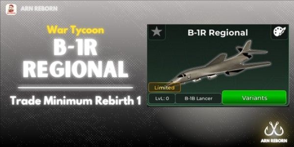 B-1R Regional | War Tycoon