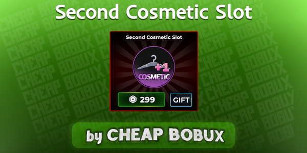 Second Cosmetic Slot
