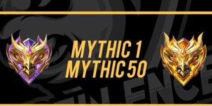 Paket Rank Mythic 1-Mythic 50