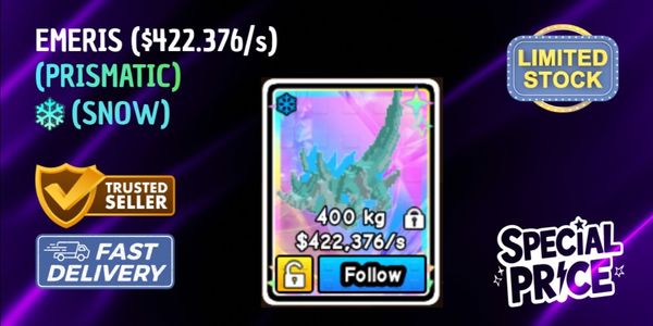 SNOW EMERIS ($422.376/s) | BUILD A ZOO