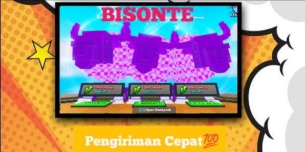 Be a lucky block | Bisonte Mutasi Void Level Max