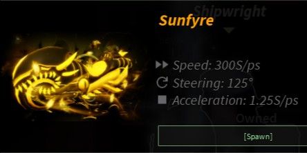 Fisch Limited Boat - Sunfyre