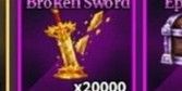 100x Broken Sword - Sailor Piece