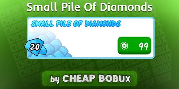 Small Pile Of Diamonds