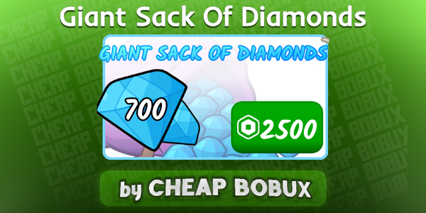 Giant Sack Of Diamonds