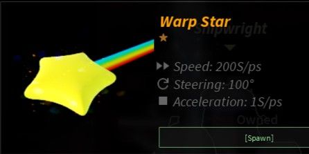 Fisch Limited Boat - Warp Star