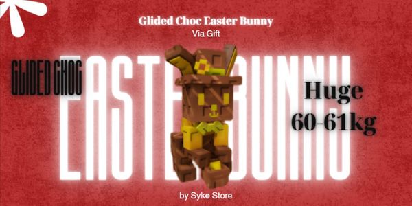 Glided Choch Easter Bunny HUGE 60-61kg + Bonus