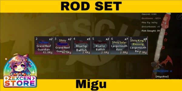 Migu Rod Set