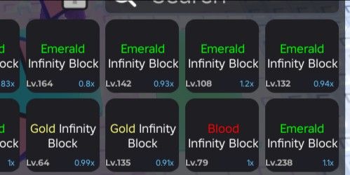 Infinity Block Mutation