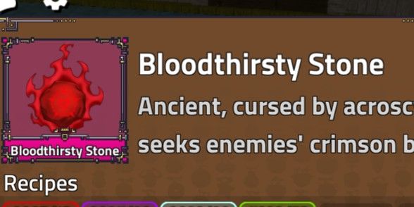 Bloodthirsty Stone