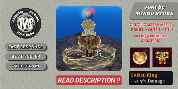 Joki Get Gilgamesh + F Move | Sailor Piece