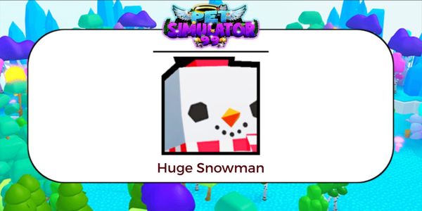 Huge Snowman