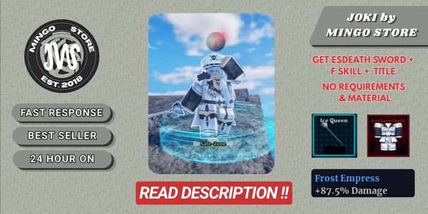 Joki Get Esdeath + F Move | Sailor Piece