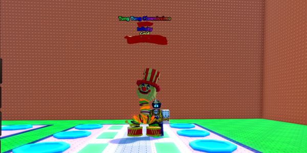 Gold Tung Tung Clownsimo