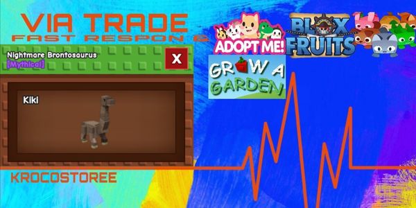 Nightmare Brontosaurus - Grow A Garden