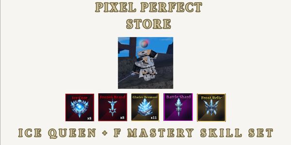 Ice Queen / Esdeath + F Skill Mastery Set
