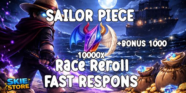10000x Race Reroll - Sailor Piece