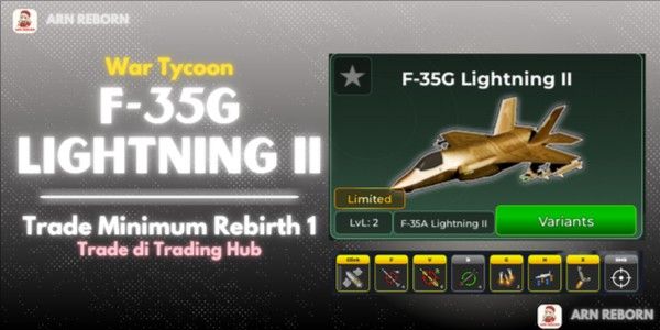 F-35G Lightning II - War Tycoon