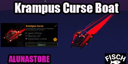 Krampus Curse Boat - Fish