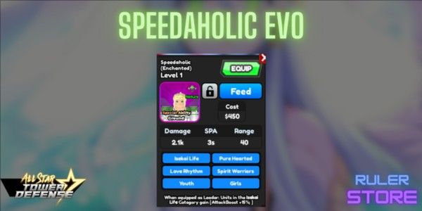 [ASTD] Speedaholic (Enchanted)