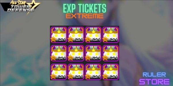 [ASTD] Exp Tickets (Extreme)