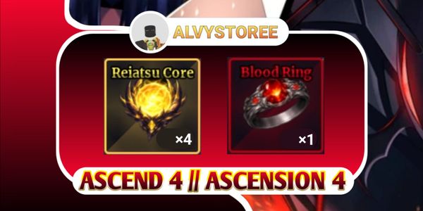 MATERIAL ASCEND 4 | ASCENSION 4 || Reiatsu Core + Blood Ring