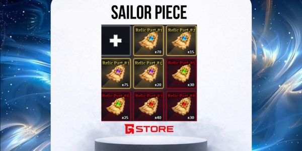 Relic Part | Full Material 1 - 8 | Sailor Piece