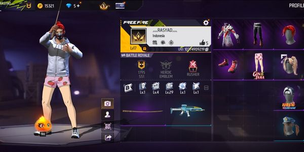 #72 FREE FIRE POLOSAN