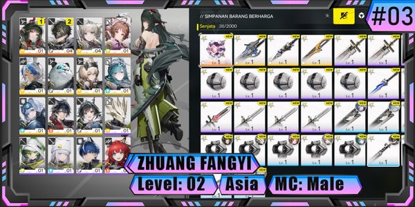 ZHUANG FANGYI starter