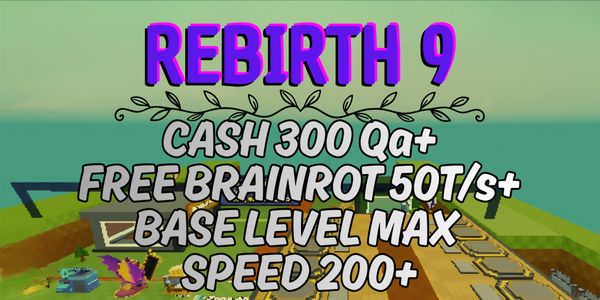 Akun Be A Luckyblok Rebirth 9 | Instant Delivery