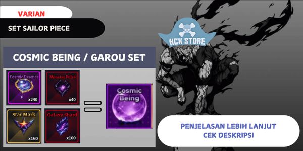 Garou / Cosmic Being Set | Sailor Piece