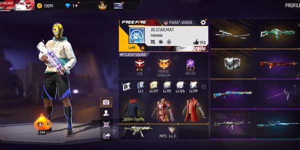 #73 FREE FIRE INDO CHEAP PLAIN