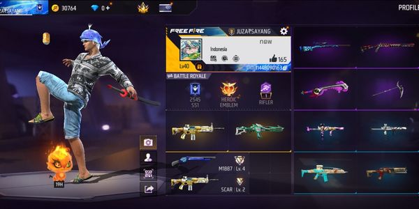 #70 FREE FIRE INDO PLAIN