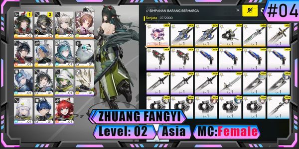 ZHUANG FANGYI débutant