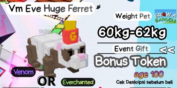 Venom Huge French Fry Ferret | 60kg - 61kg+ | Banana cat Shop