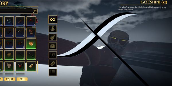 Kazeshini Sword Skin