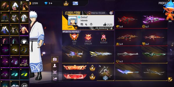 FREE FIRE SULTAN ACCOUNT