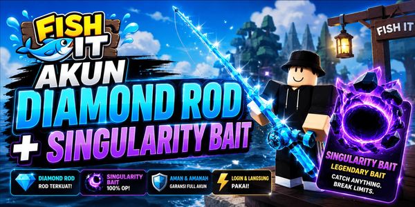 Akun Diamond Rod + Singularity Bait