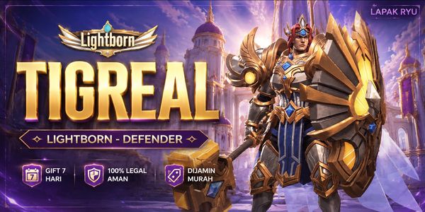 Tigreal Lightborn Skin - Defender