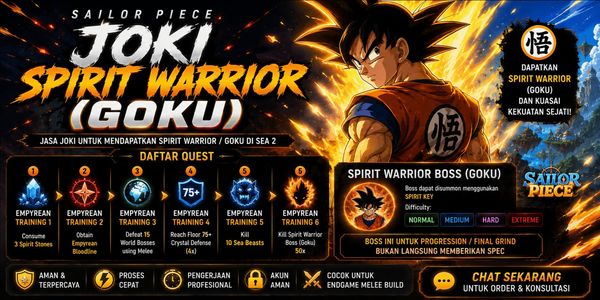 Joki Get Spirit Warrior (Goku)