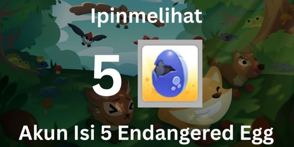 Starter Account Contains 5 Endangered Eggs